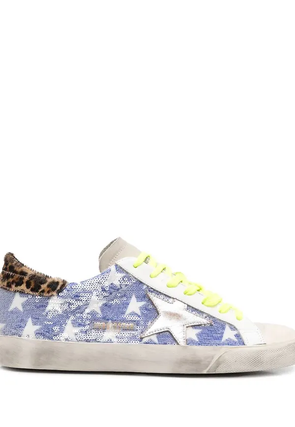 Golden Goose flermönstrade låga sneakers - Neutral
