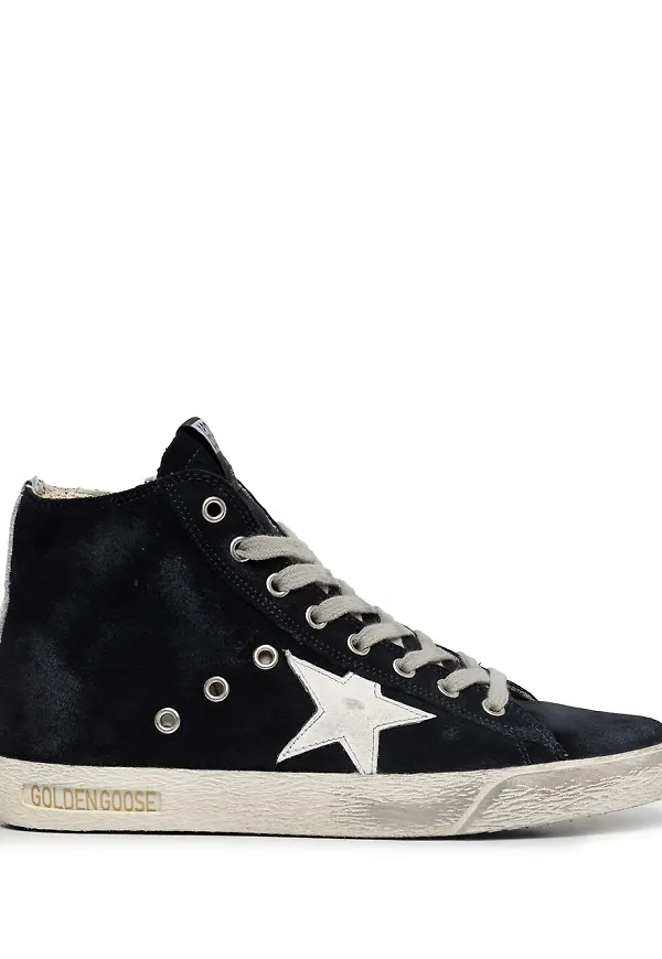 Golden Goose Francy sneakers i mocka - Blå