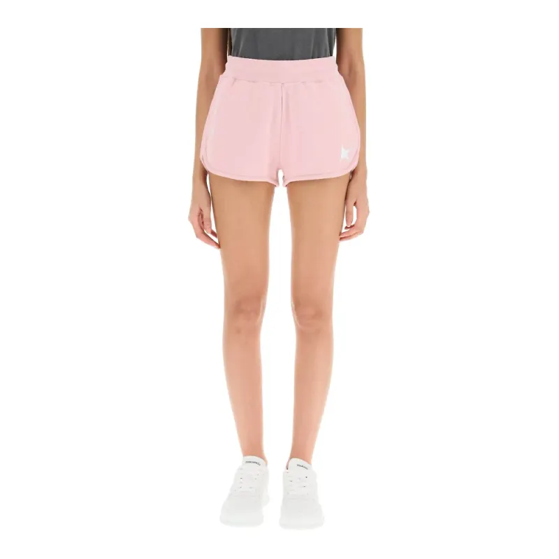 Golden Goose Golden goose sporty jersey shorts Rosa, Dam