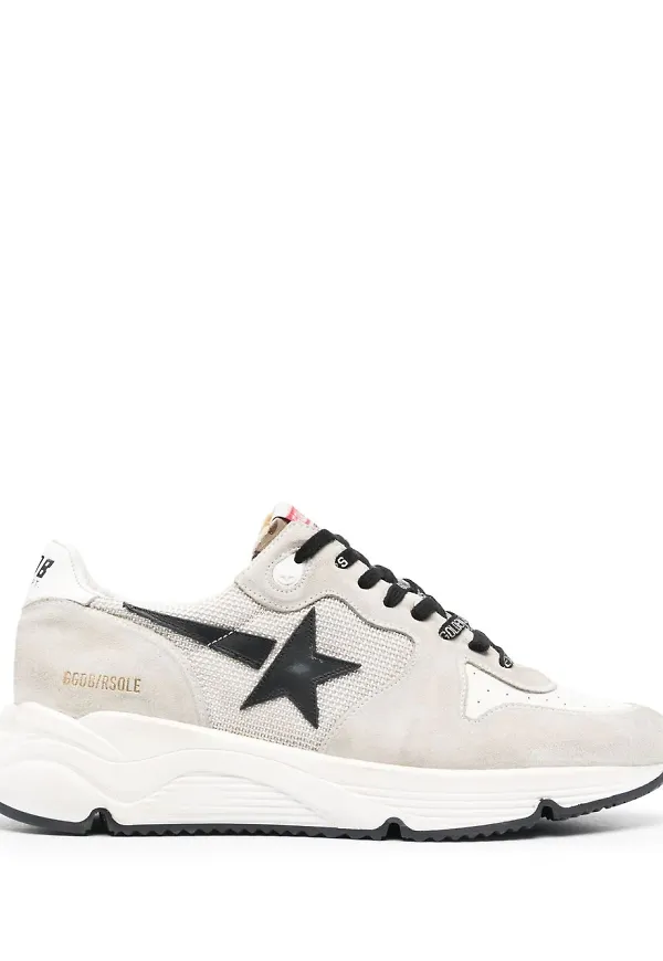 Golden Goose löparsneakers med stjärnmärke - Grå