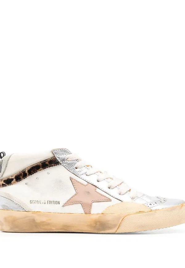 Golden Goose Midstar höga sneakers - Neutral