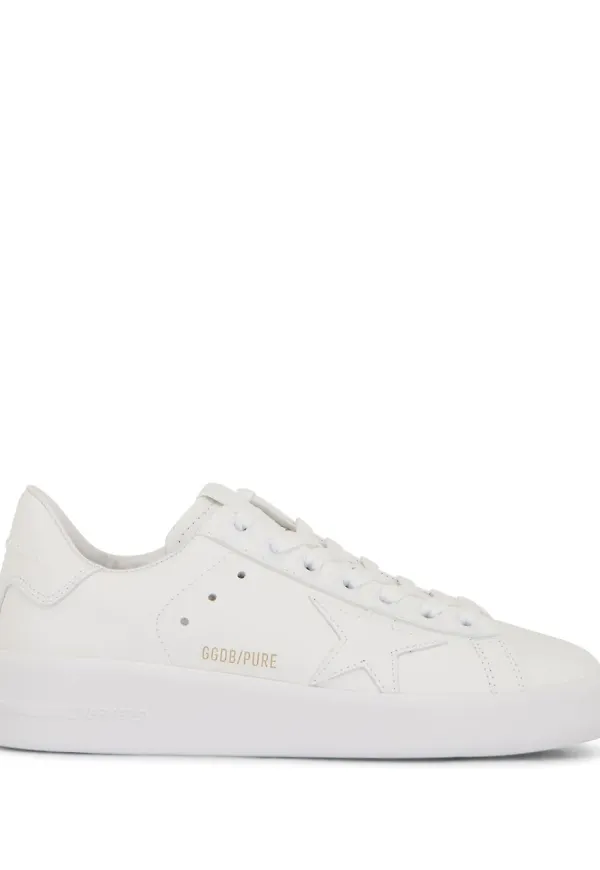 Golden Goose Purestar låga sneakers - Vit