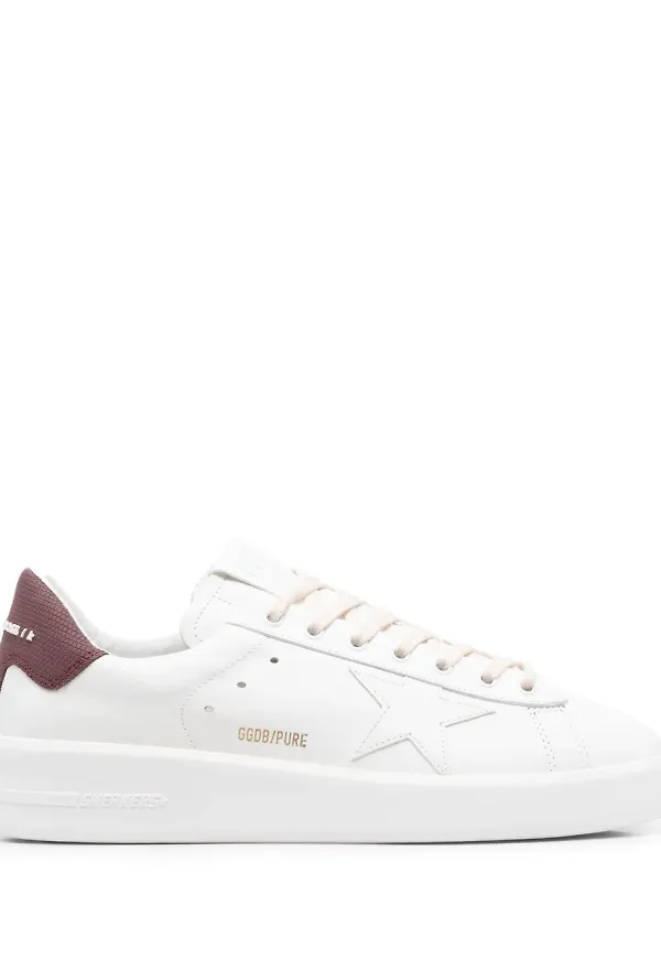Golden Goose Purestar låga sneakers - Vit
