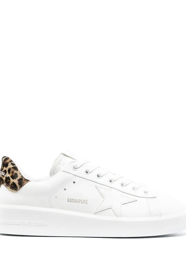 Golden Goose Purestar låga sneakers - Vit