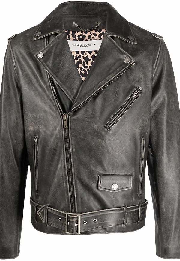 Golden Goose skinnjacka - Svart