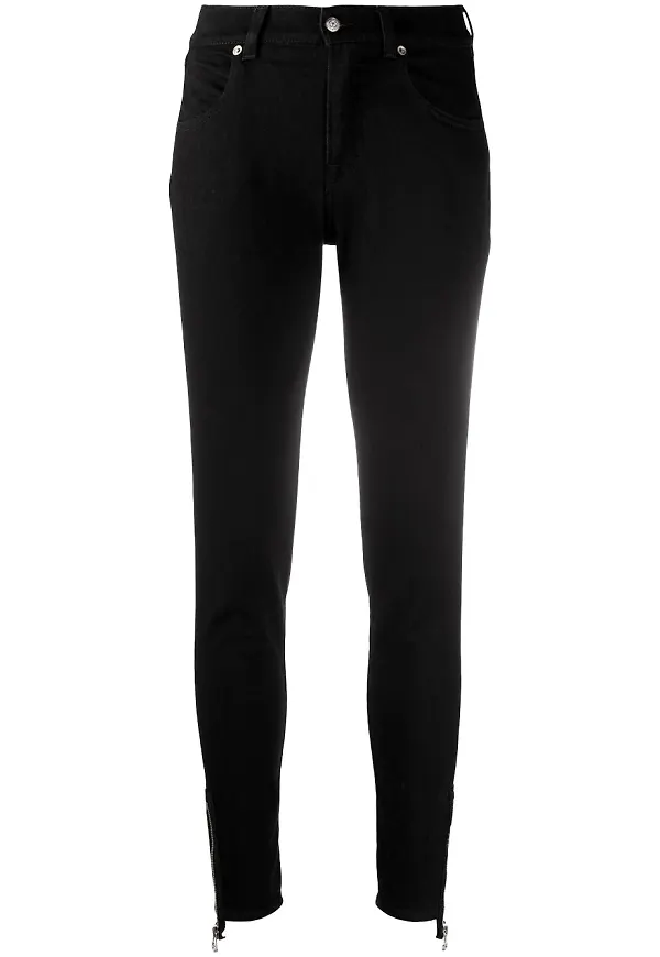 Golden Goose skinny-jeans - Svart