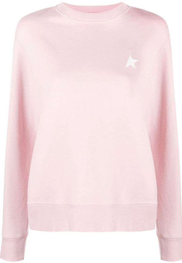 Golden Goose skjorta med stjärntryck - Rosa