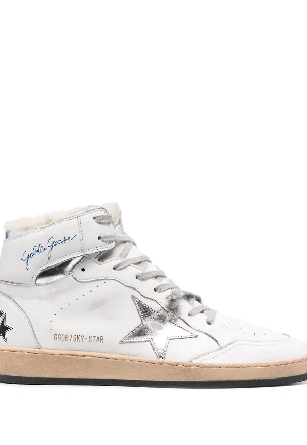 Golden Goose Sky-Star sneakers - Vit