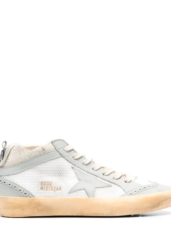 Golden Goose sneakers med stjärna - Vit