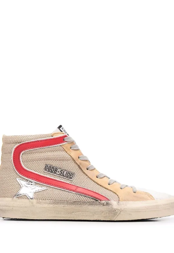 Golden Goose sneakers med stjärnmärke - Neutral