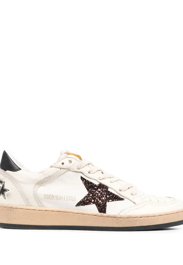 Golden Goose sneakers med stjärnmärke - Neutral