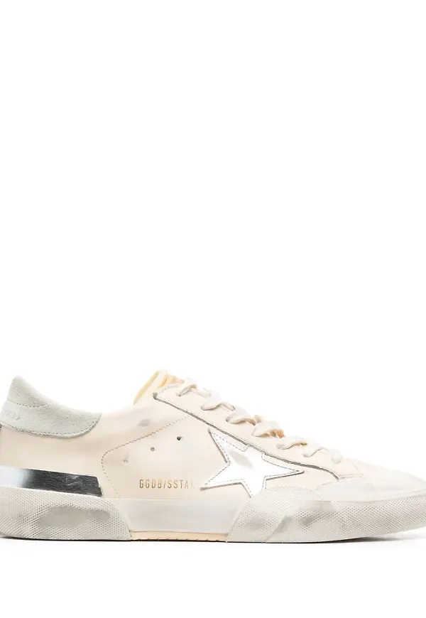 Golden Goose sneakers med stjärnmärke - Neutral
