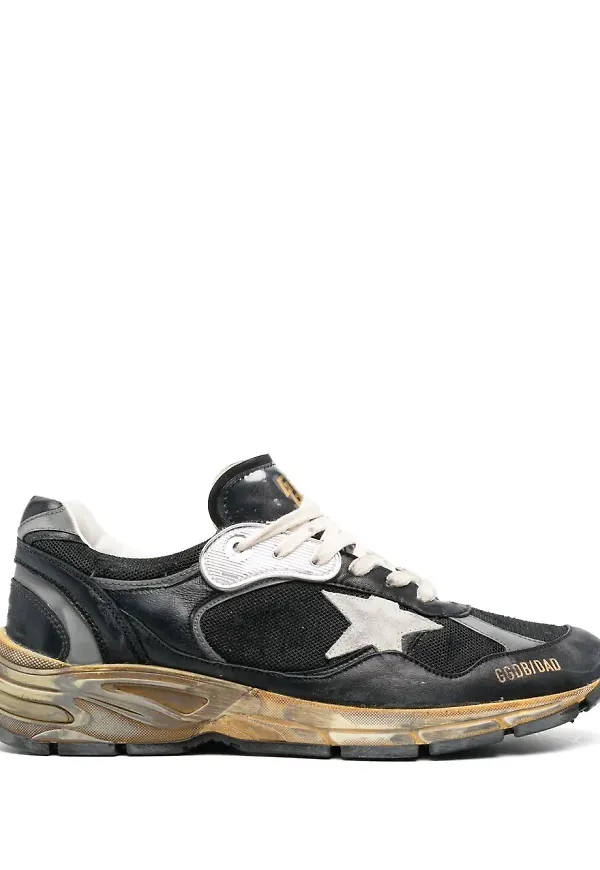 Golden Goose sneakers med stjärnmärke - Svart