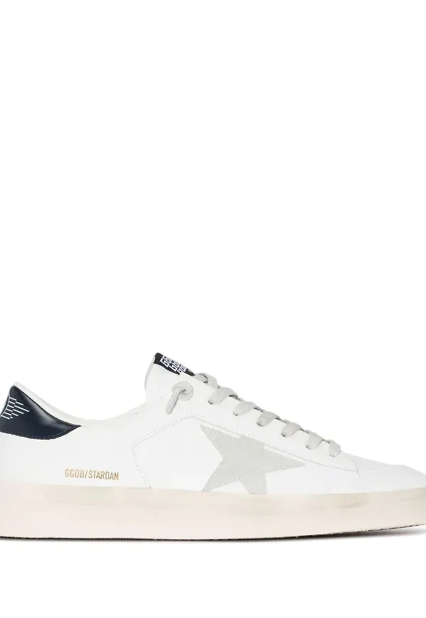 Golden Goose sneakers med stjärnmärke - Vit