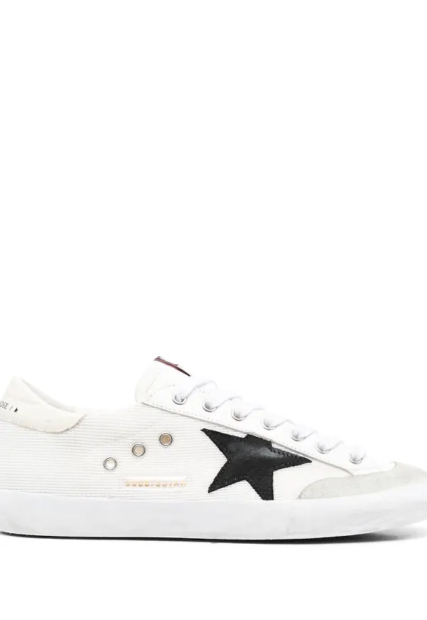 Golden Goose sneakers med stjärnmärke - Vit