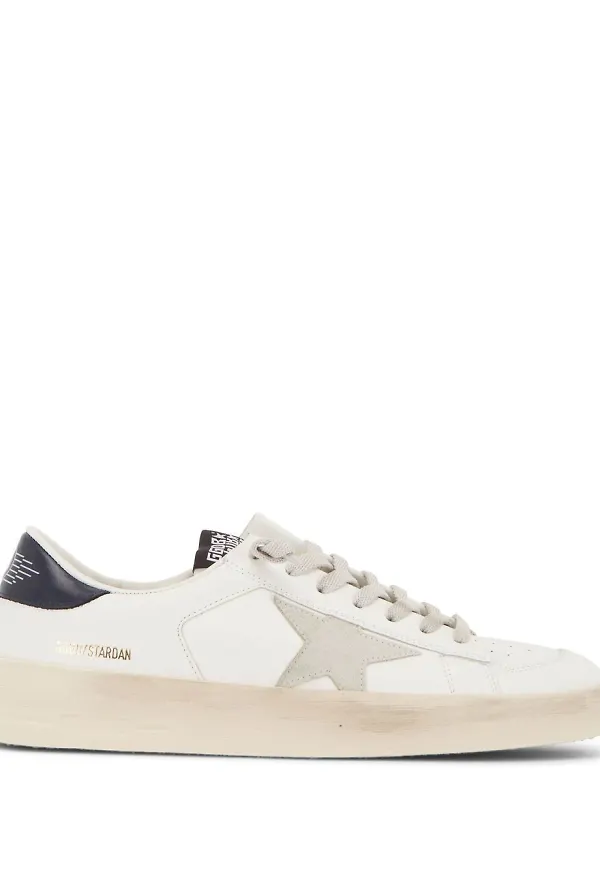 Golden Goose sneakers med stjärnmärke - Vit