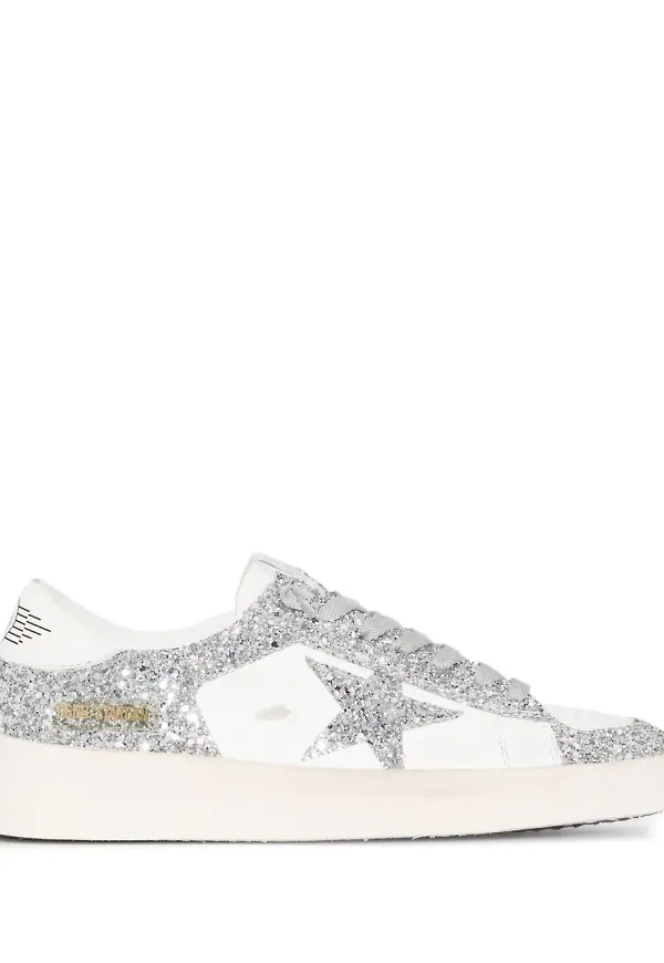 Golden Goose sneakers med stjärnmärke - Vit