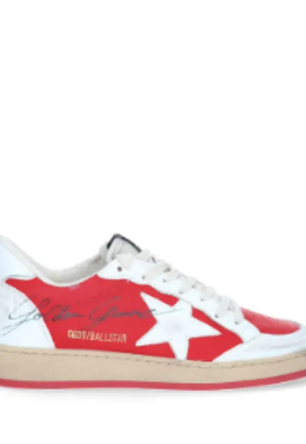 Golden Goose Sneakers Röd, Dam