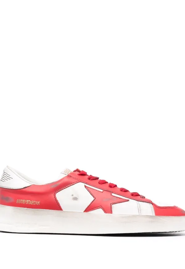 Golden Goose Stardan låga sneakers - Röd