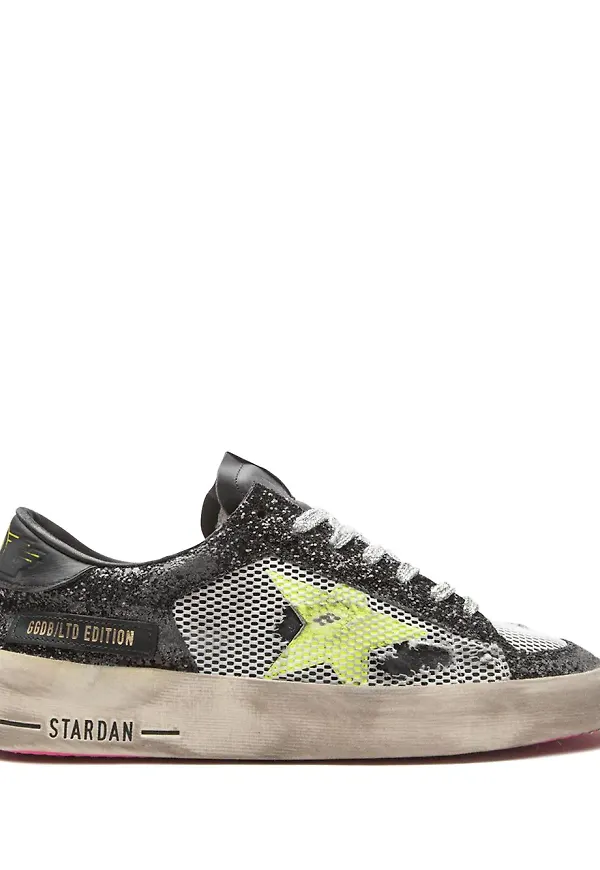 Golden Goose Stardan låga sneakers - Svart