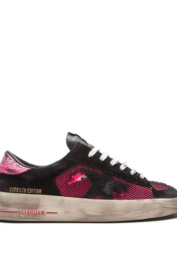 Golden Goose Stardan låga sneakers - Svart