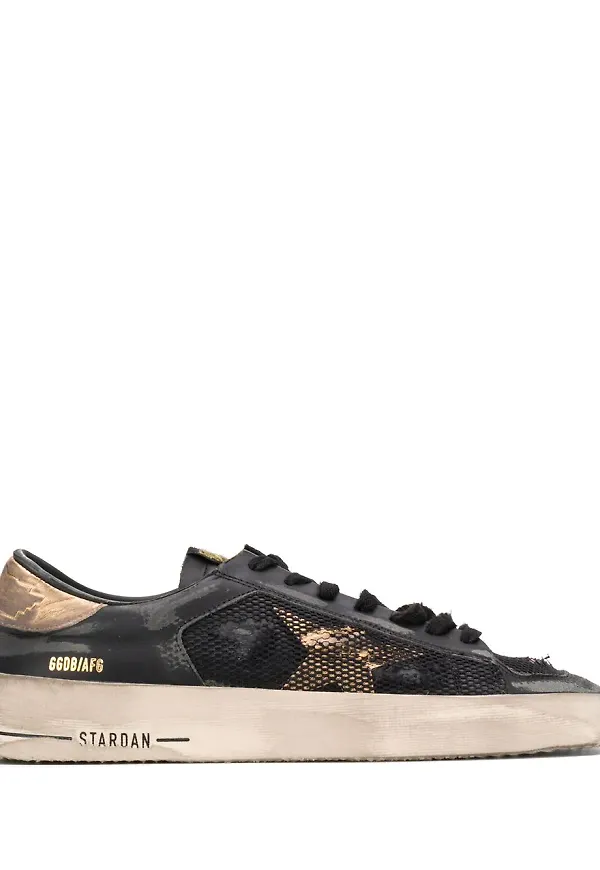 Golden Goose Stardan låga sneakers - Svart