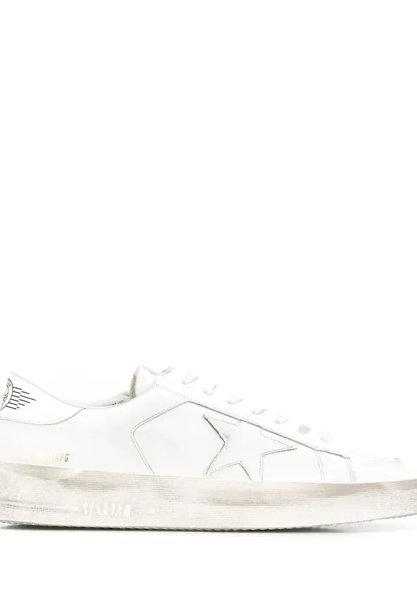 Golden Goose Stardan låga sneakers - Vit