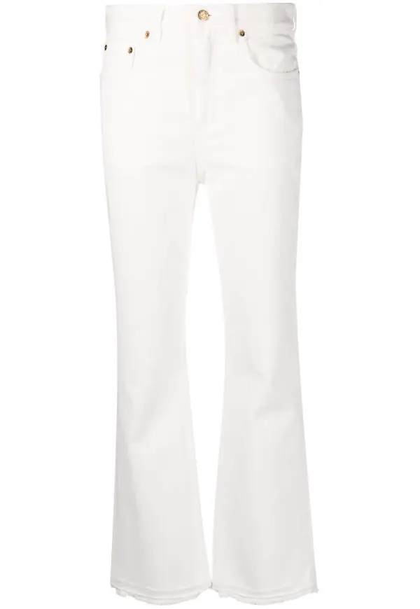 Golden Goose straight-jeans - Vit