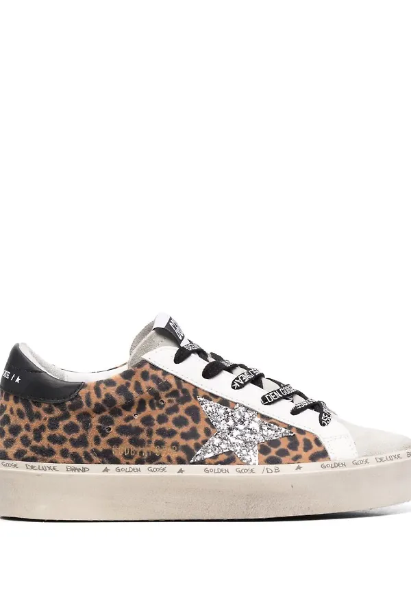 Golden Goose Super-Star låga sneakers - Brun