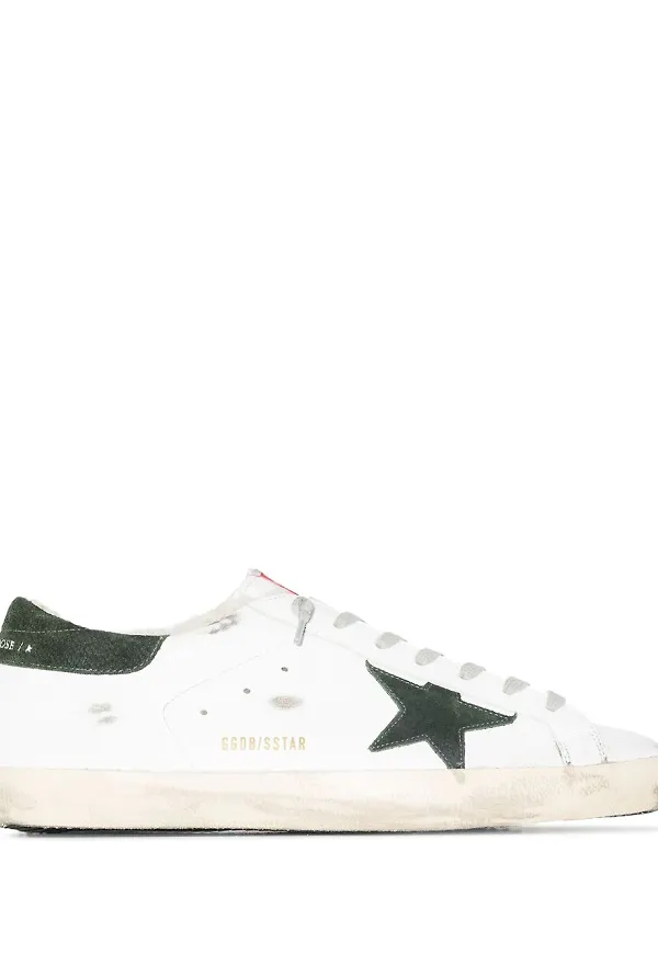 Golden Goose Super-Star låga sneakers - Vit