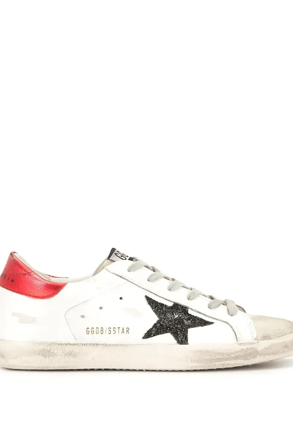 Golden Goose Super-Star låga sneakers - Vit
