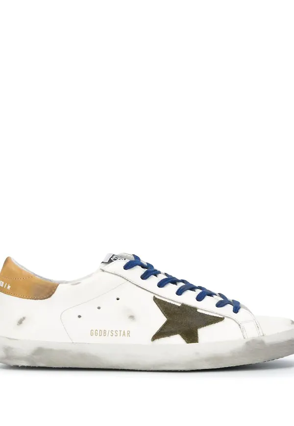 Golden Goose Super-Star låga sneakers - Vit