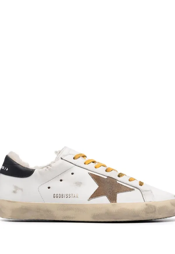 Golden Goose Super-Star låga sneakers - Vit