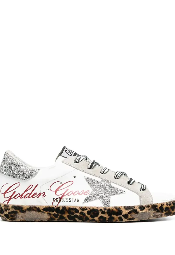 Golden Goose Super-Star låga sneakers - Vit