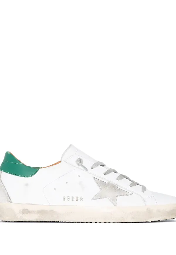 Golden Goose Super-Star låga sneakers - Vit