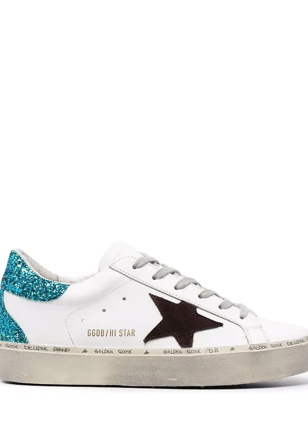 Golden Goose Super-Star låga sneakers - Vit
