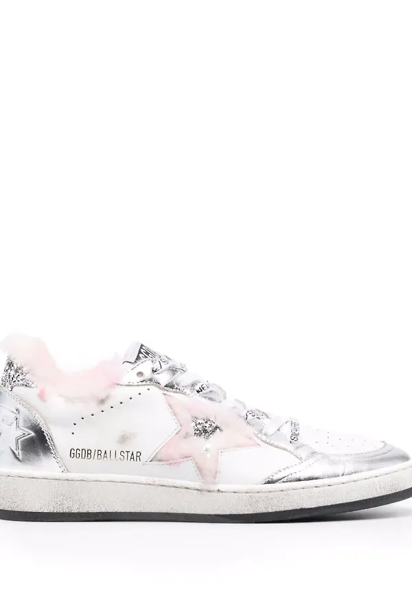 Golden Goose Super-Star låga sneakers - Vit