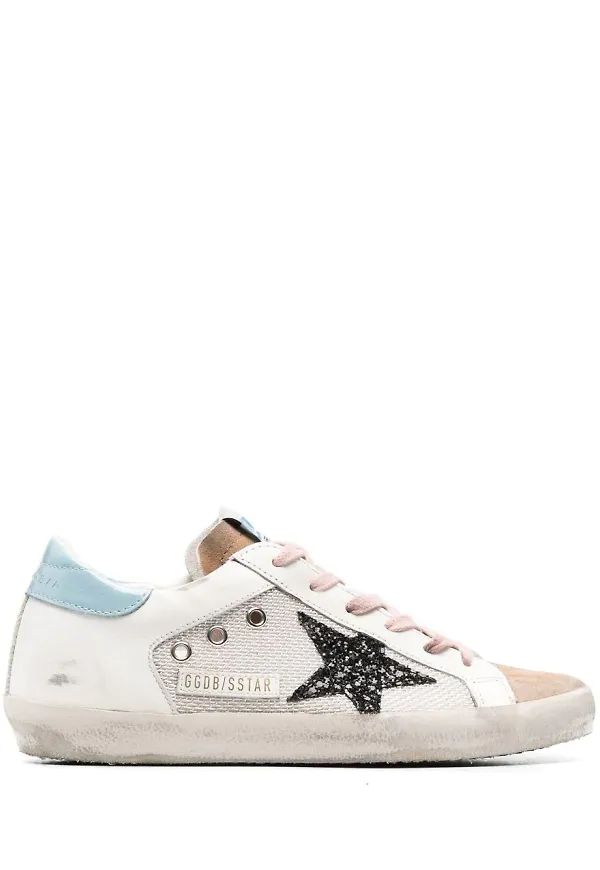 Golden Goose Super-Star låga sneakers - Vit