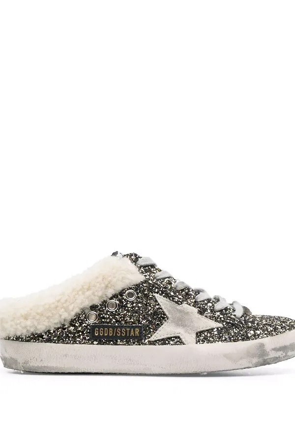 Golden Goose Super-Star Sabot sneakers - Svart