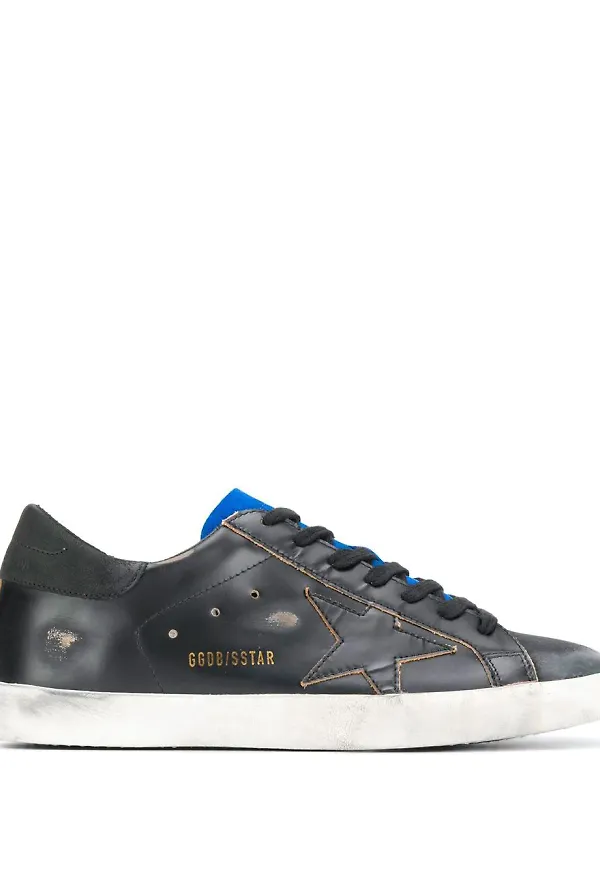 Golden Goose Super-Star sneakers - Svart
