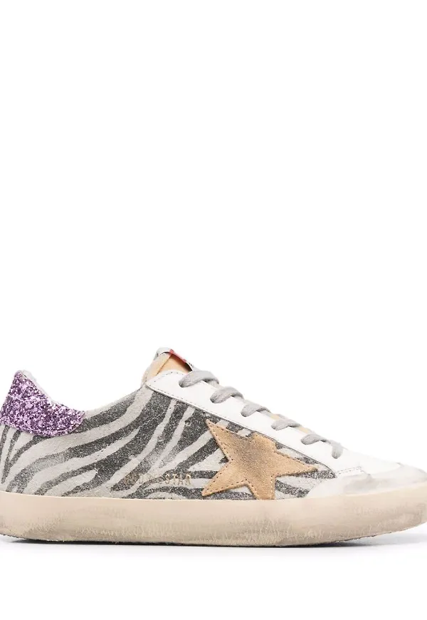 Golden Goose Superstar låga sneakers - Grå