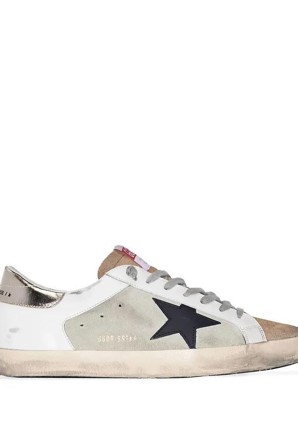 Golden Goose Superstar låga sneakers - Grå