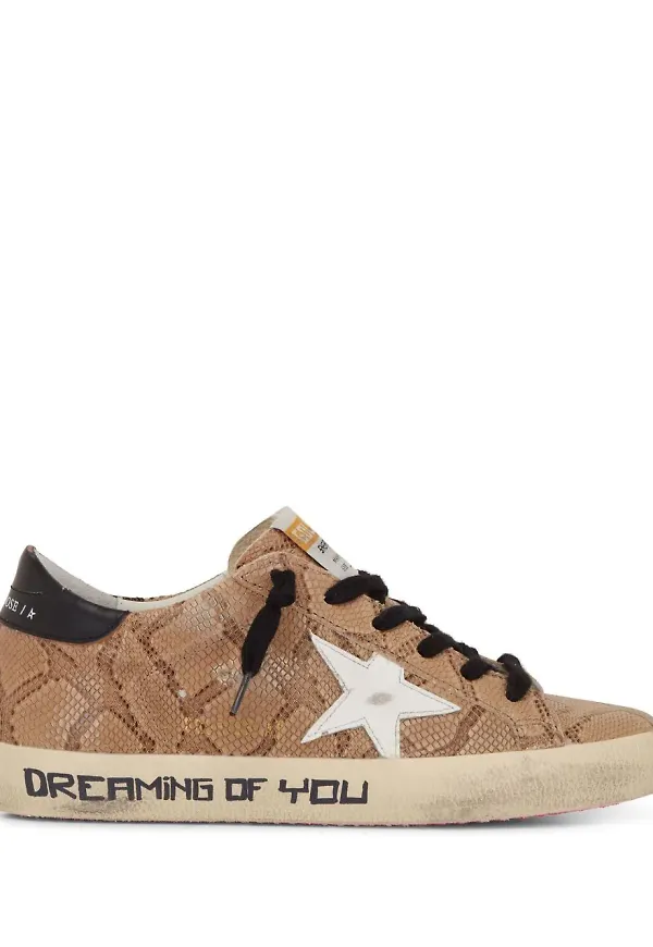 Golden Goose Superstar låga sneakers - Neutral