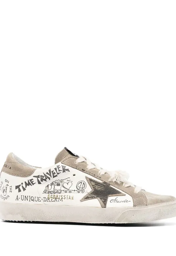 Golden Goose Superstar låga sneakers - Neutral