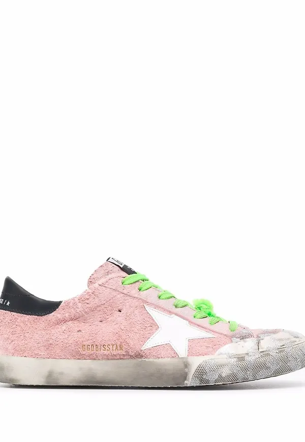 Golden Goose Superstar låga sneakers - Rosa