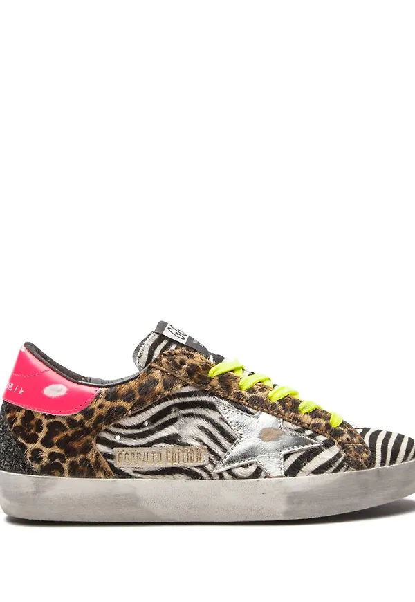 Golden Goose Superstar låga sneakers - Svart
