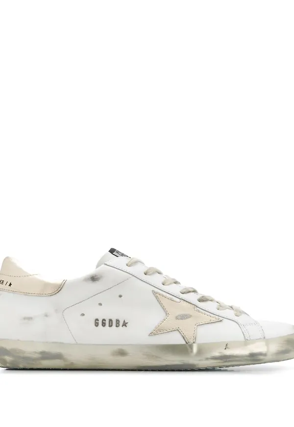Golden Goose Superstar låga sneakers - Vit