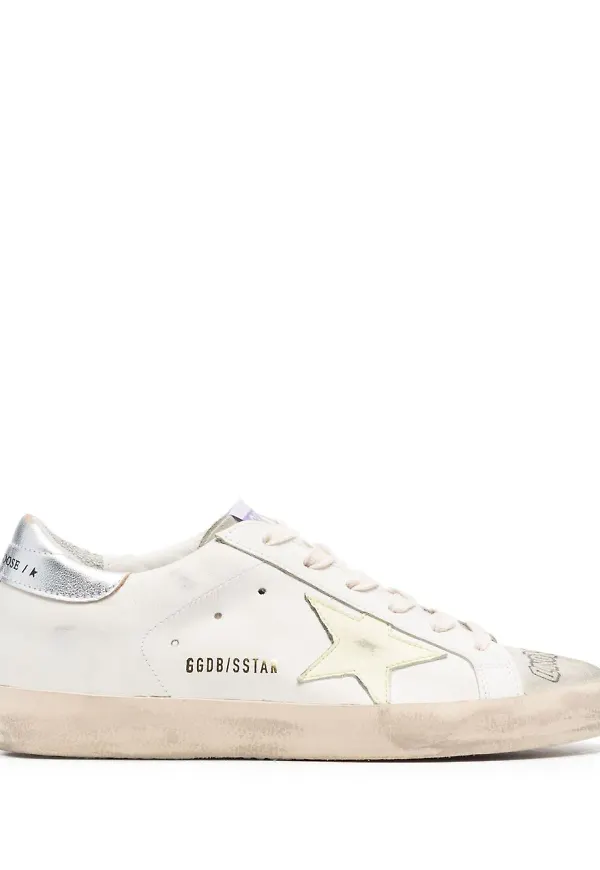 Golden Goose Superstar låga sneakers - Vit
