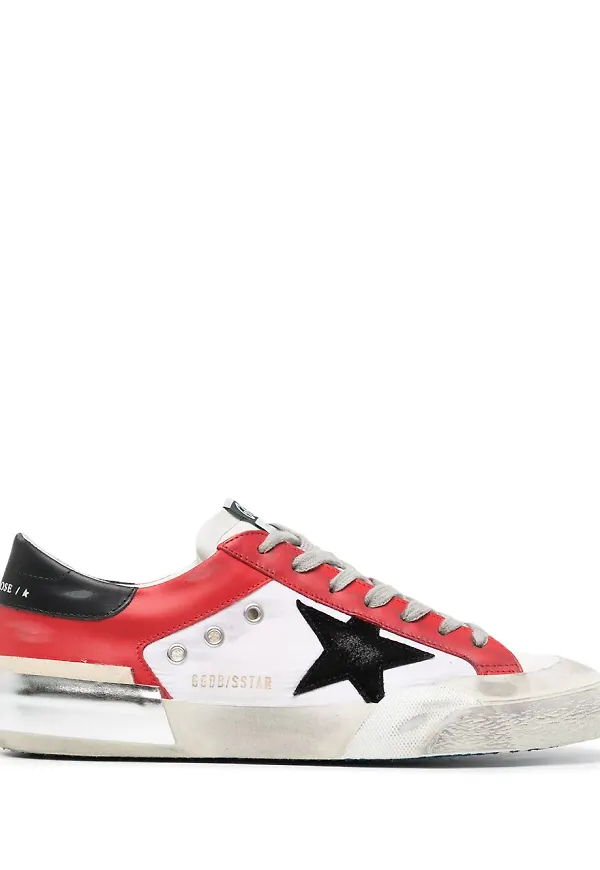 Golden Goose Superstar låga sneakers - Vit