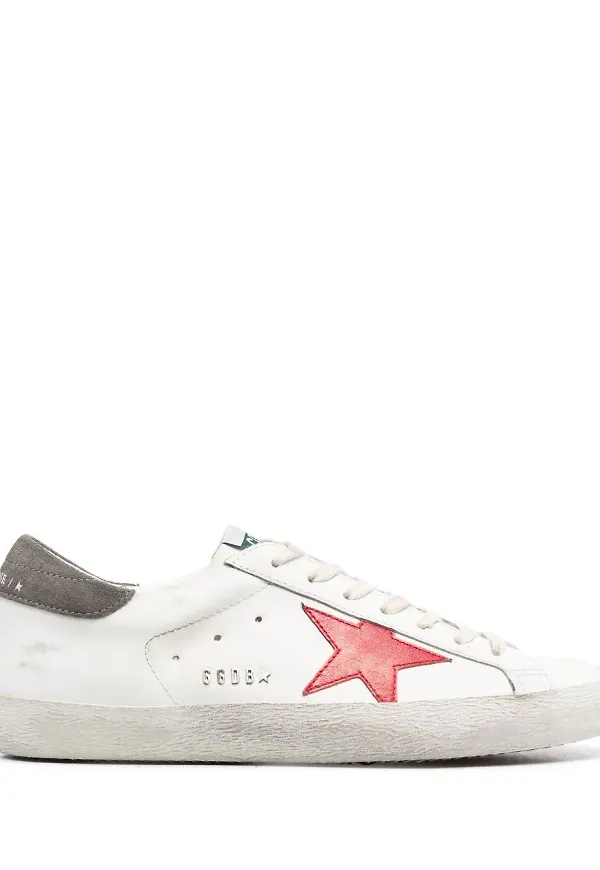Golden Goose Superstar låga sneakers - Vit